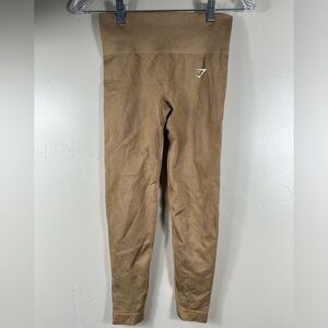 Gymshark Adapt Fleck Seamless Leggings Mineral Brown Size Small